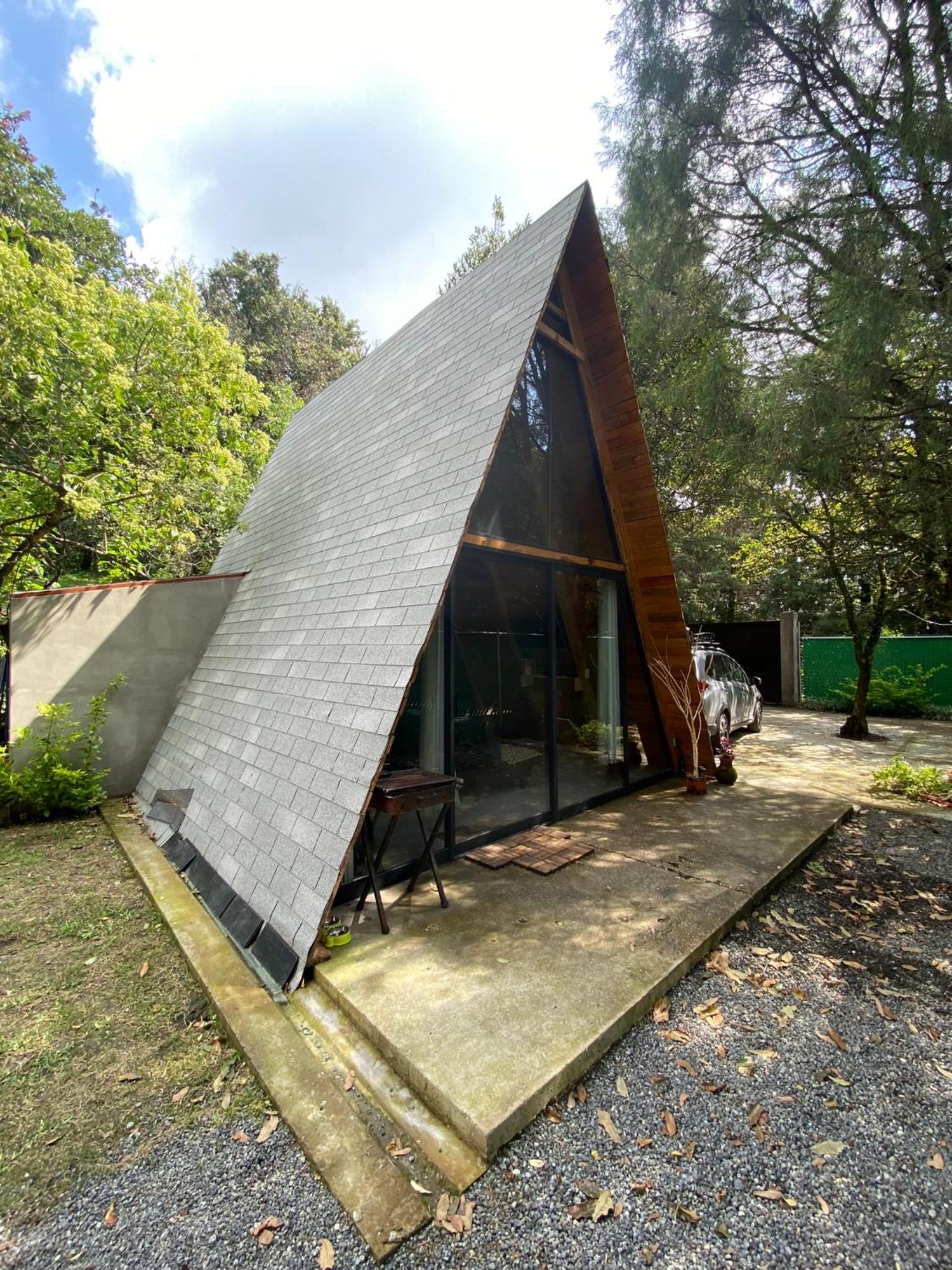Cabanas Alpina, Romantica Y Acogedora A 10 Minutos Del Centro Tepoztlan Bagian luar foto